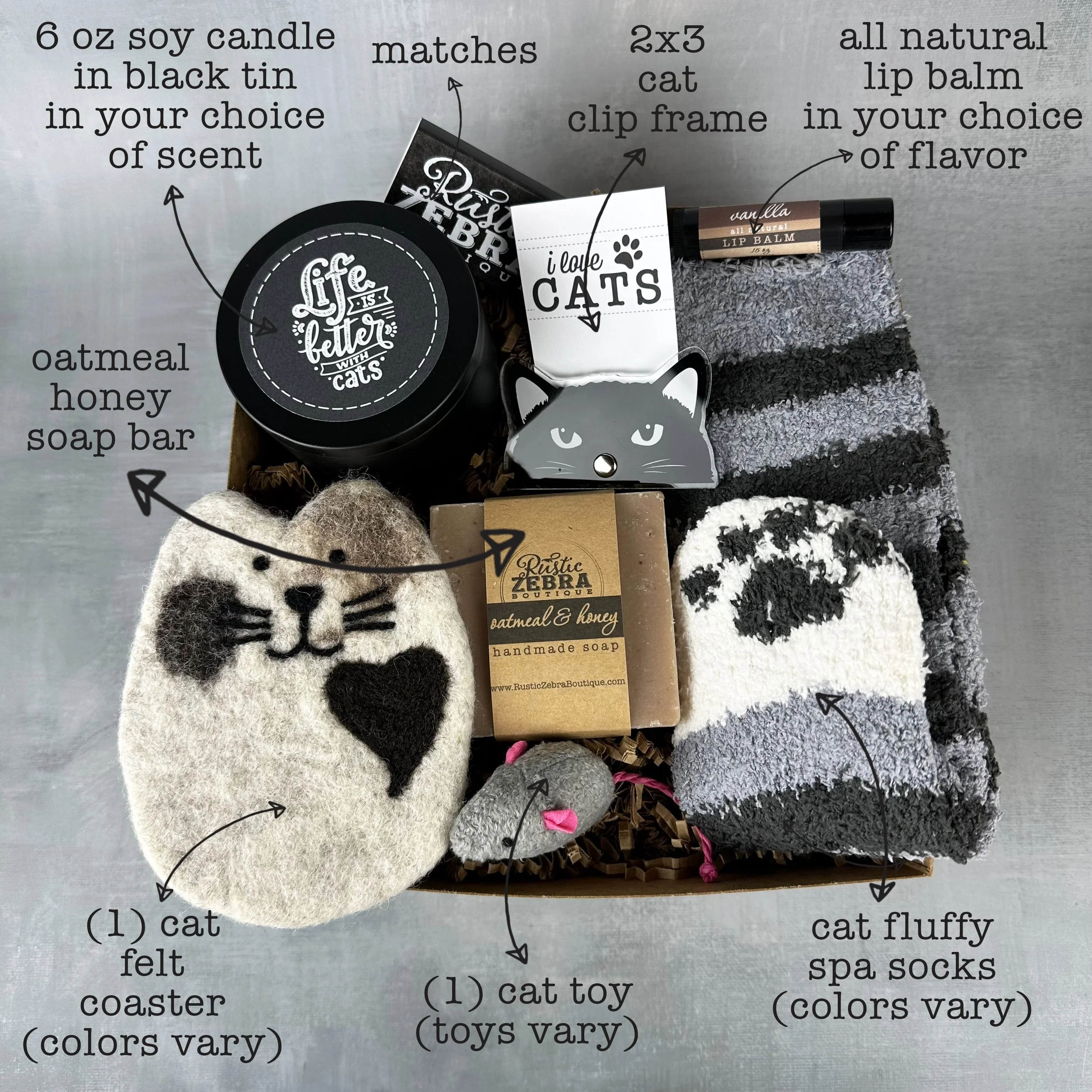 LIFE IS BETTER WITH DOGS Large Gift Box — Rustic Zebra Boutique